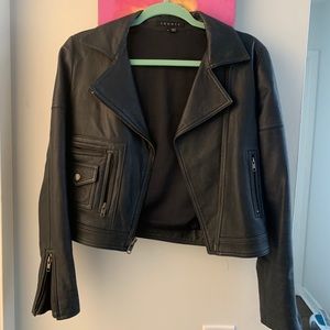 Theory leather jacket